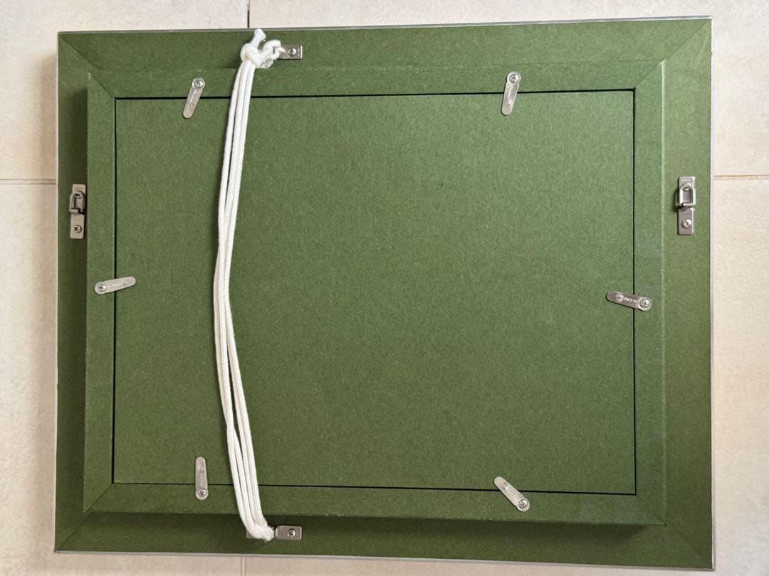 龍敬子画伯絵画　タイトル「良縁」