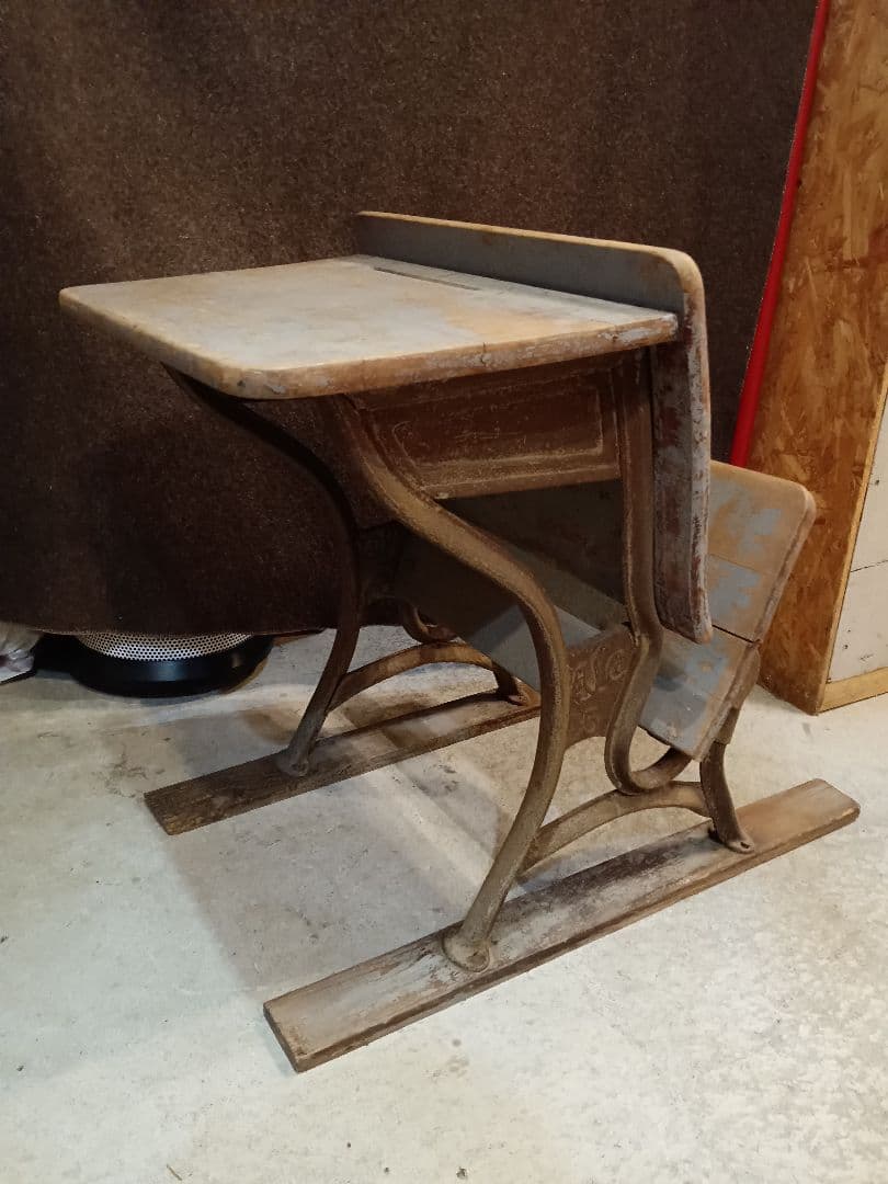 USヴィンテージ アンティーク キッズチェア　キッズデスク　アメリカ製