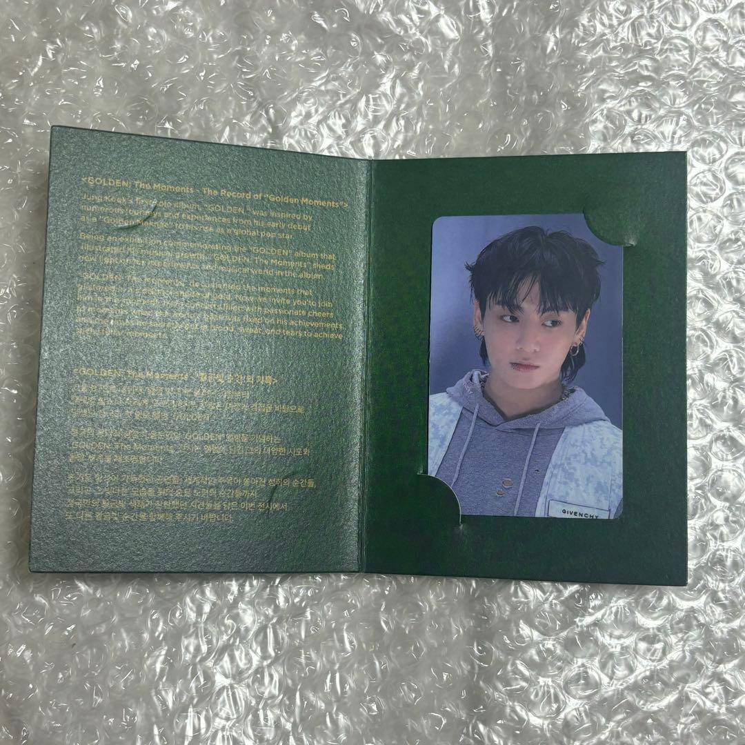 BTS ジョングク 展示会 GOLDEN トレカ インド 6