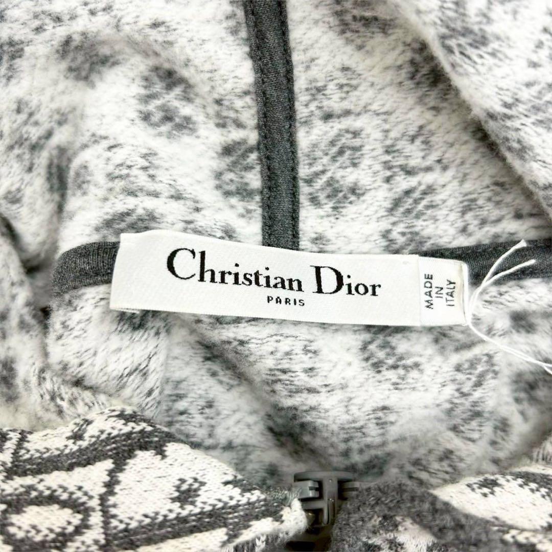 【美品】Christian Dior パーカー XS トロッター柄 オブリーグ