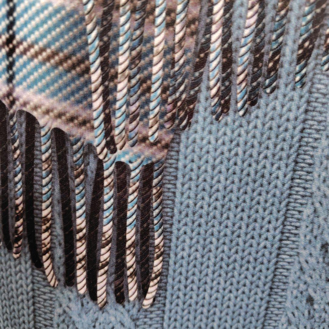 クニオコレクション 長袖チュニック M 青