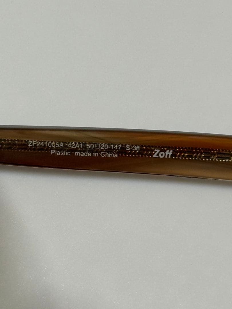 美品Zoff UNITED ARROWS ZF241005-42A1ウェリントン