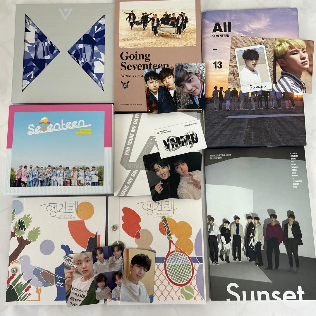 SEVENTEEN セブチ アルバムまとめ売り 特典付き【値下げ中】