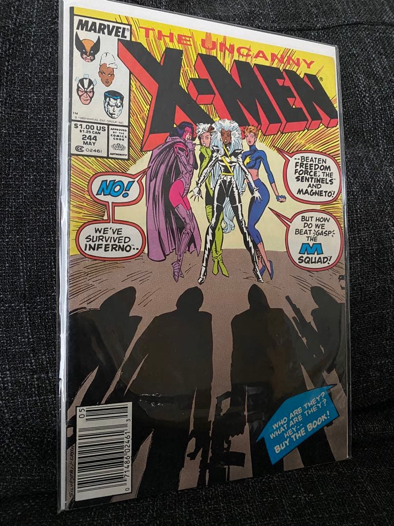 アメコミ Uncanny X-Men 244 1989 マーベル Jubilee