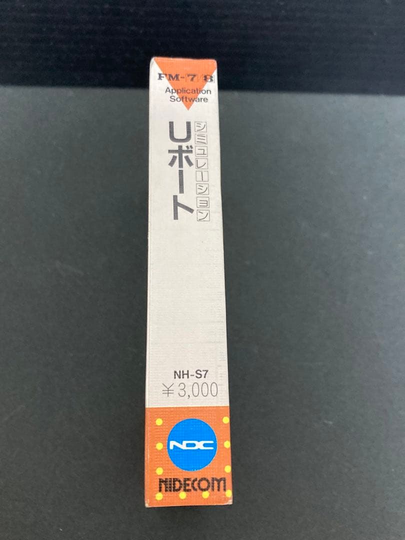 NIDECMSOFT Uボート カセットFM7 FM8 NH-S7 動作未確認品