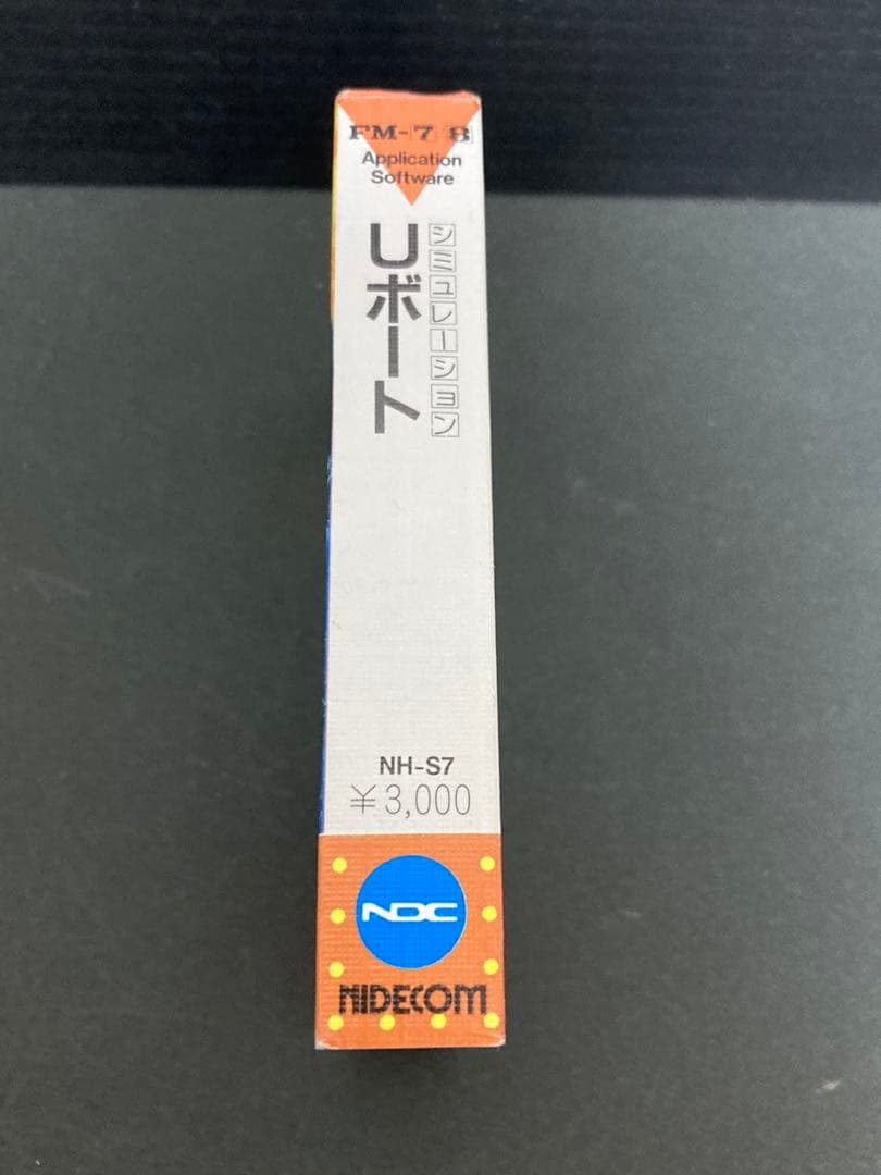 NIDECMSOFT Uボート カセットFM7 FM8 NH-S7 動作未確認品