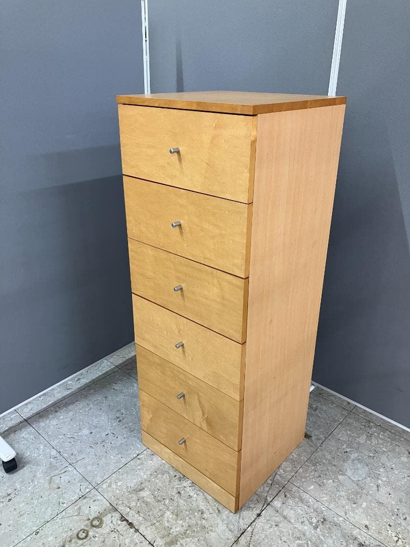 無印良品 チェスト 6段 ブラウン