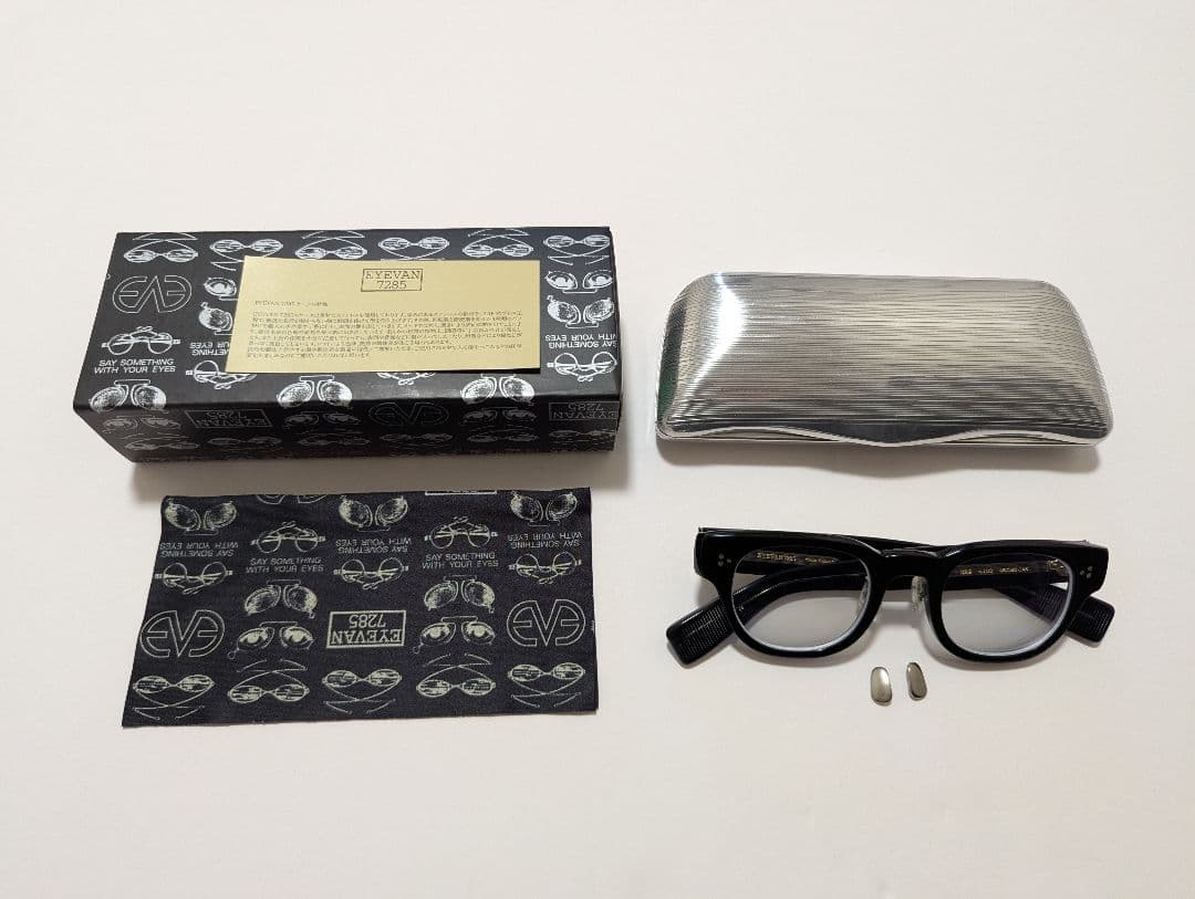 y*n様 EYEVAN 7285 メガネ 329　ブラック