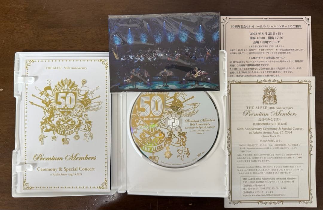 THE ALFEE 50th Anniversary DVD 全6巻