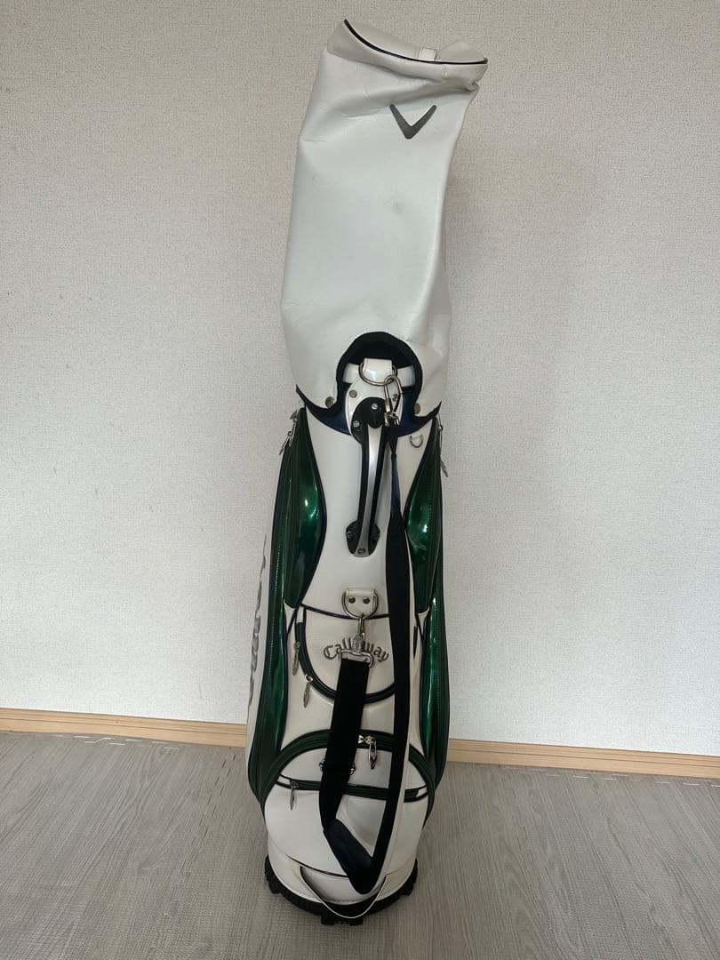 Callaway キャディバッグ ホワイト/グリーン/ブルー