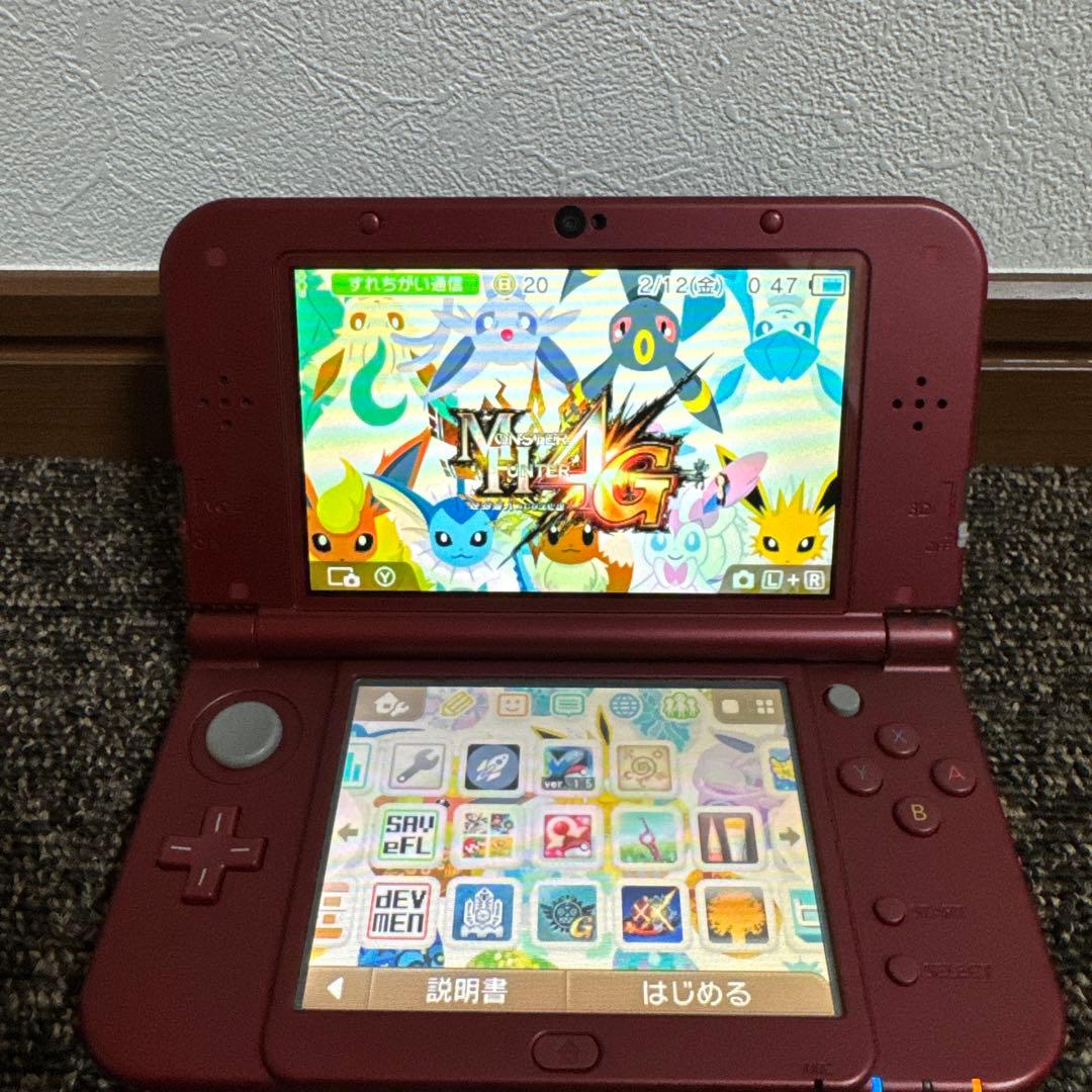 Newニンテンドー3DS LL メタリックレッド