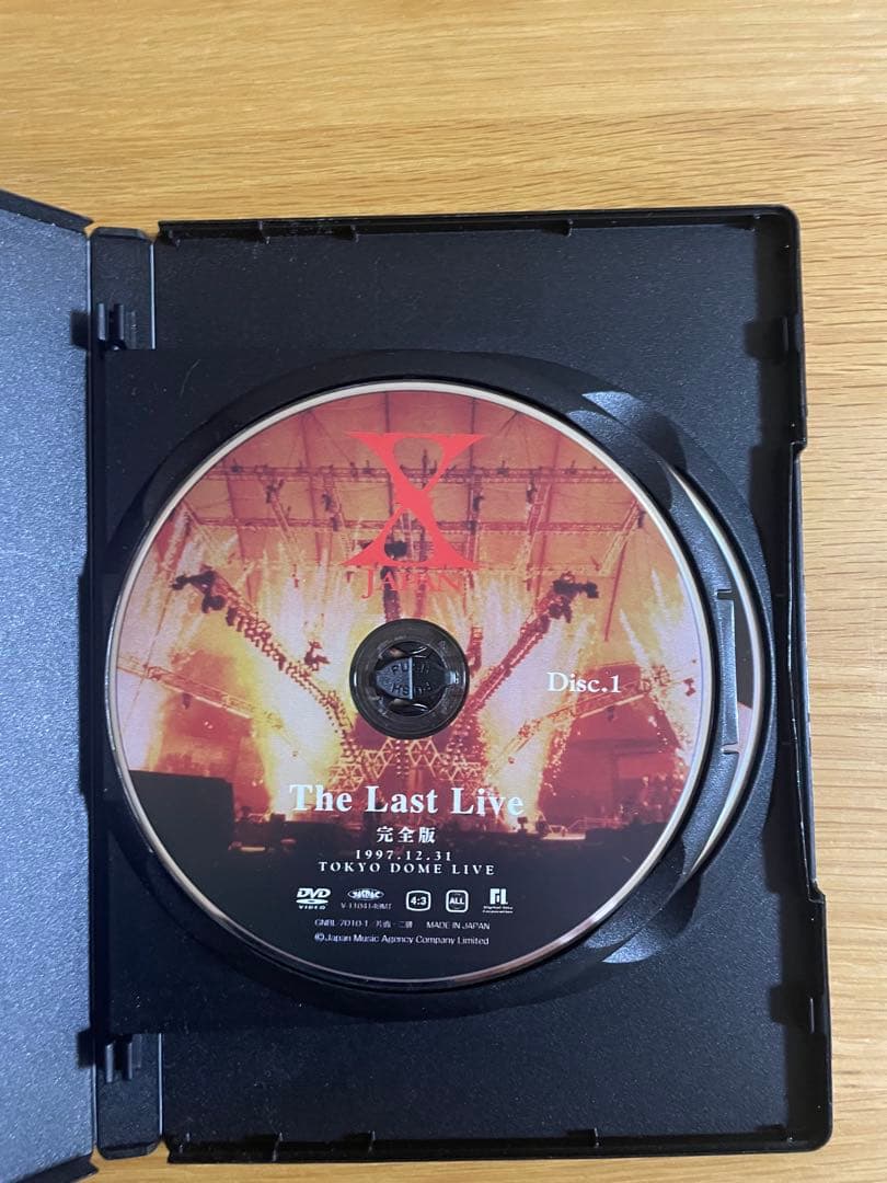 X JAPAN The Last Live 完全版 DVD
