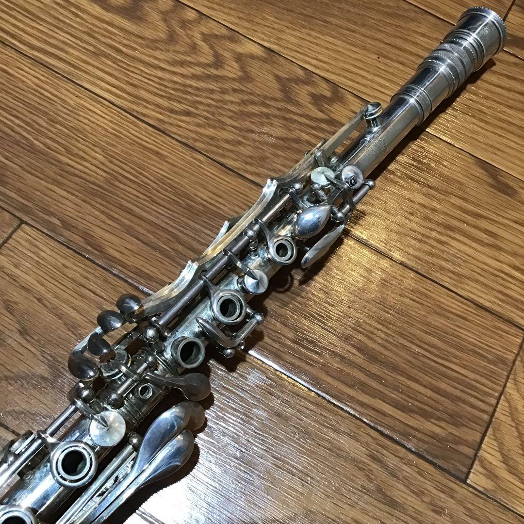 工芸品 2度と出ない超希少 フランス製 ロベルト・シオール メタルクラリネット