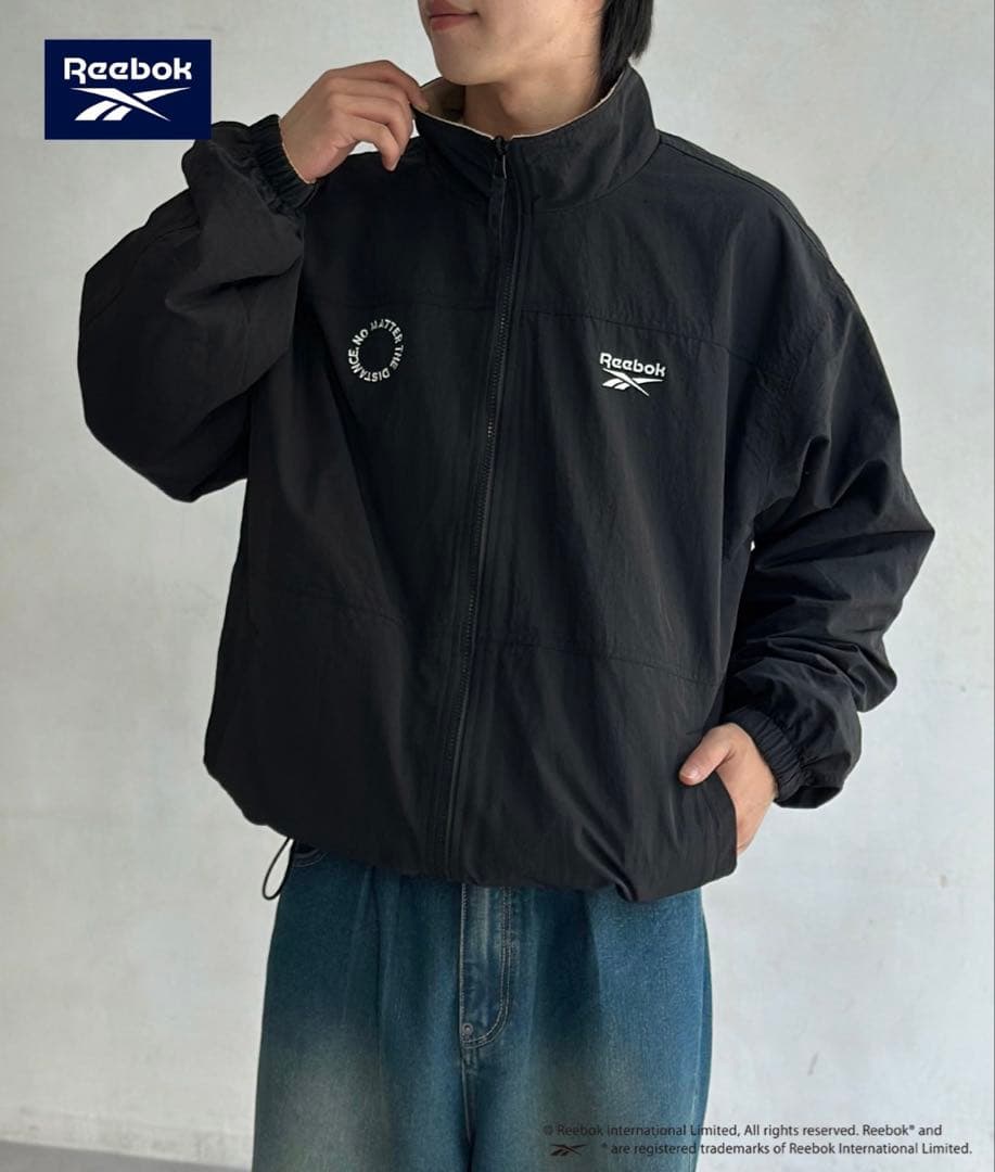 【Reebok】リバーシブルブルゾン