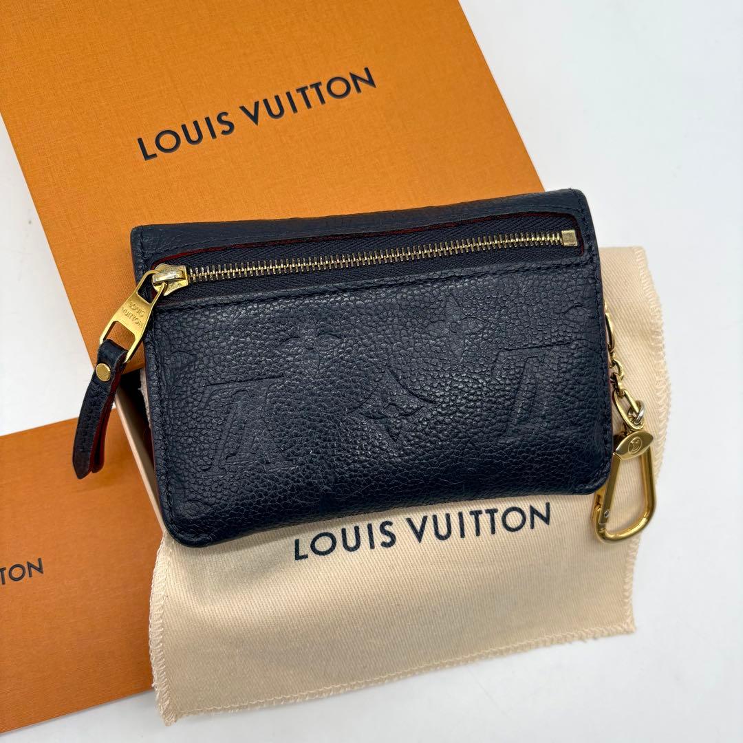 【保存袋付き】ルイヴィトン アンプラント ポシェットクレ 財布 ケース