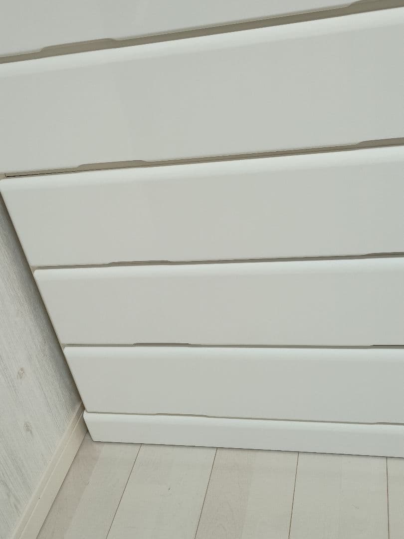 ★NITORI★ホワイト 6段チェストエナメル仕上げ