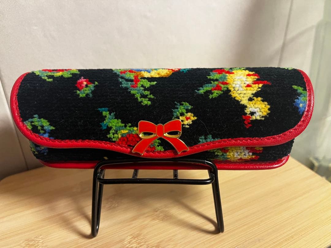 ⭐️【新品未使用】⭐️フェイラー メガネケース ハイジ柄 リボンチャーム付 完売品⭐️