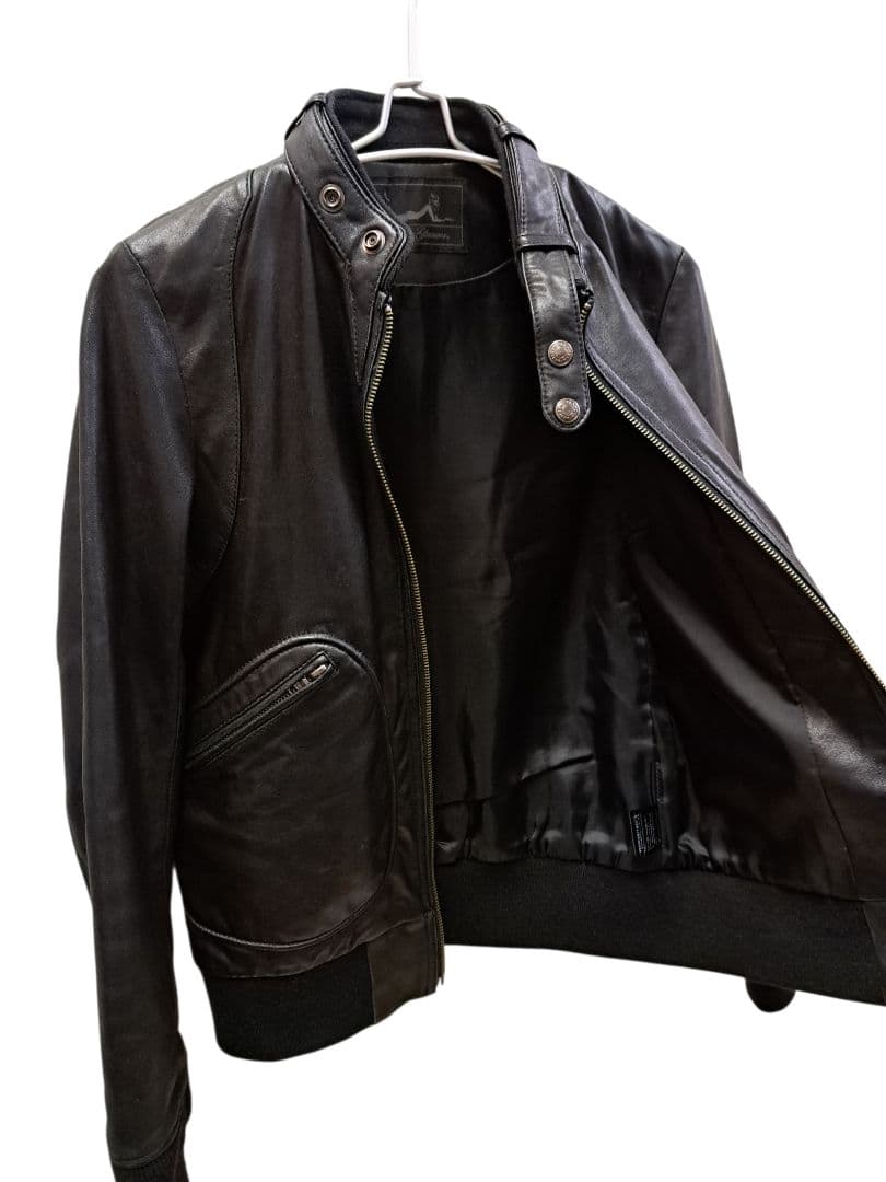 HYSTERIC GLAMOUR シングル レザージャケット 羊革