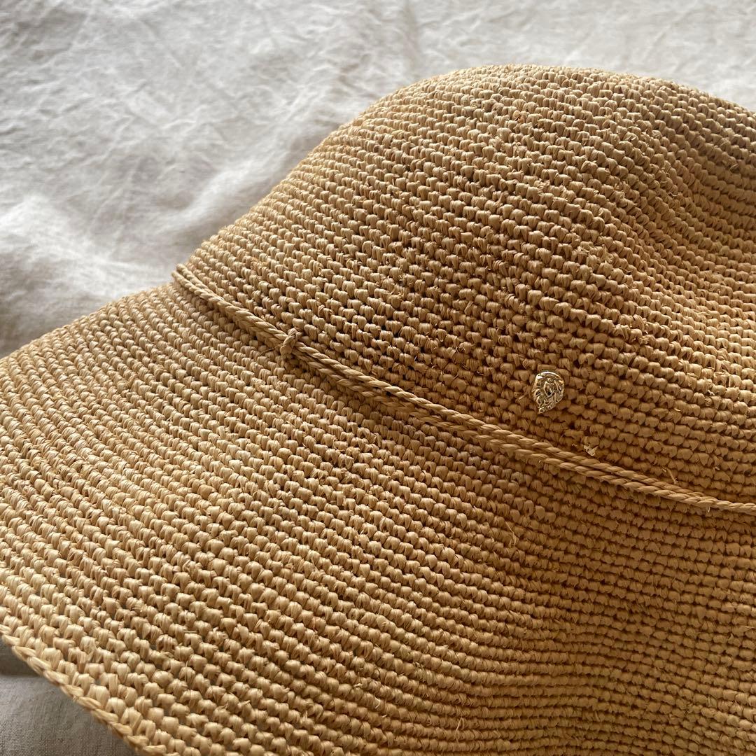 新品未使用　ヘレンカミンスキー　ラフィア　帽子　Villa9