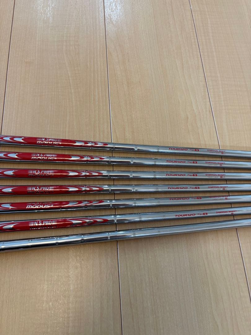 モーダス120 s ７本セット　シャフトのみ