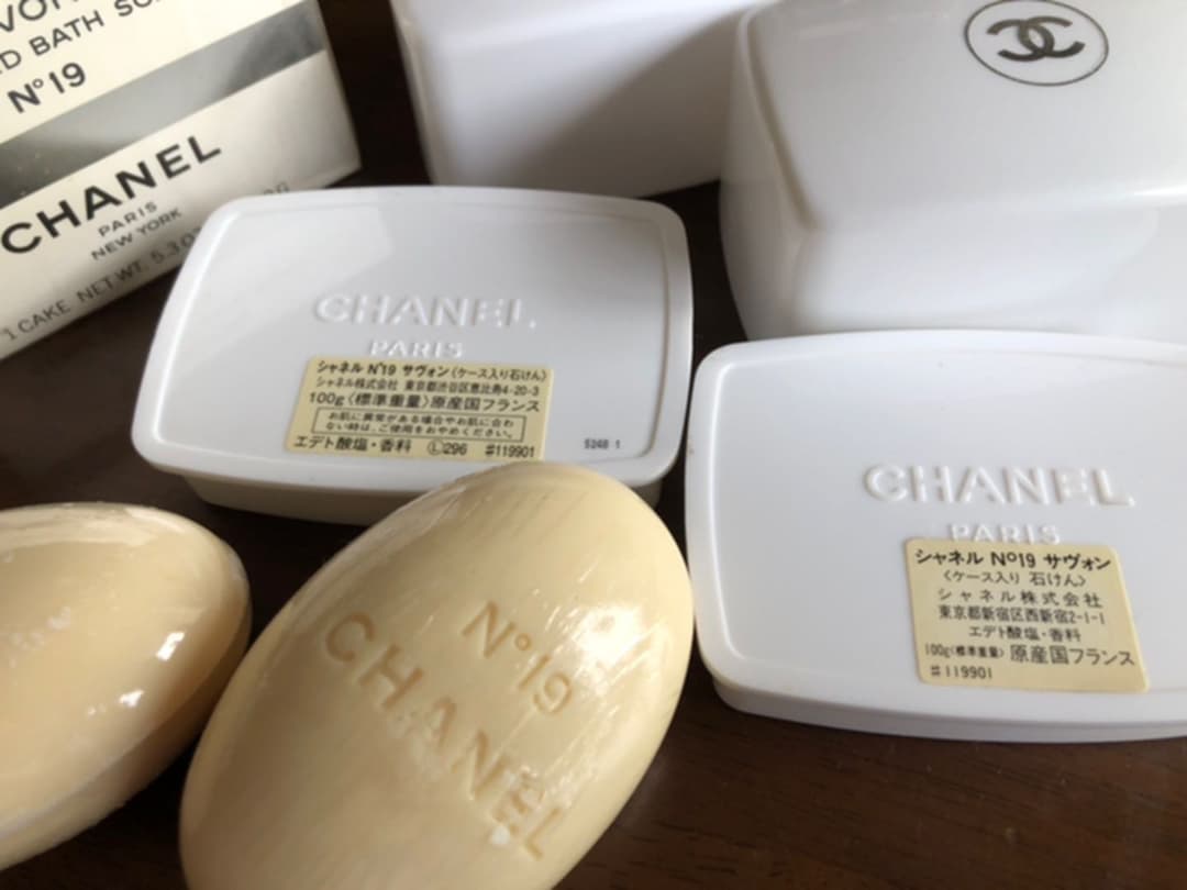 CHANEL No.19 固形石鹸3個セット
