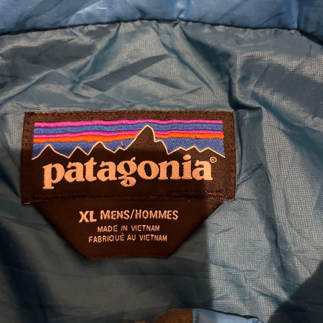 希少サイズ　XL patagonia ナノパフベスト　ブルー