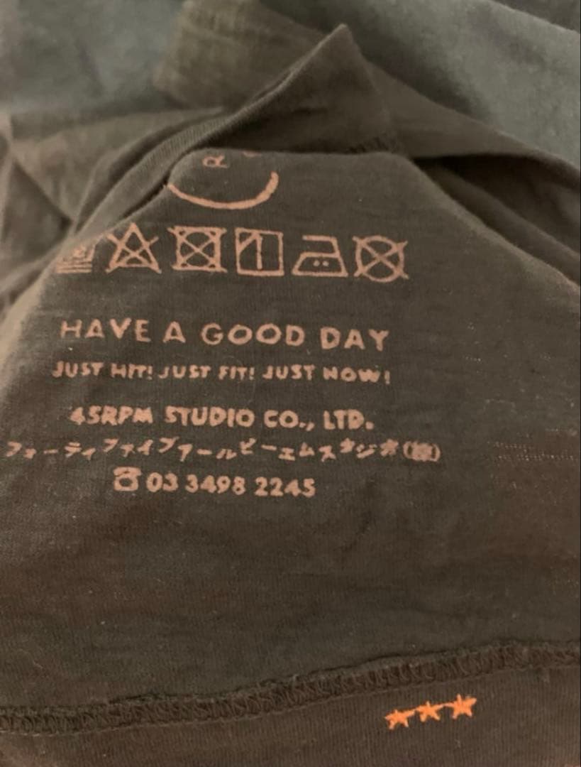 45R 45RPM CLOVER クローバー　908オーシャン てんとう虫