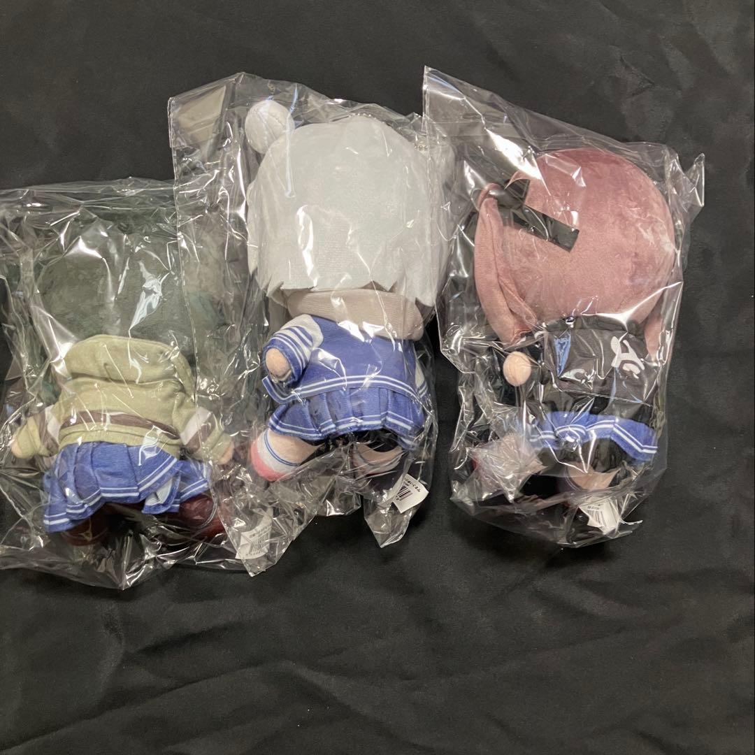 【新品】花隈千冬　夏色花梨　小春六花　おすわりぬいぐるみ 3体セット