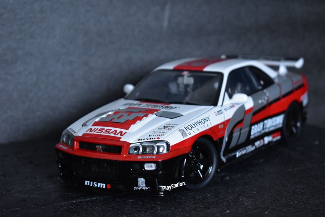 1/18 オートアート 日産 グランツーリスモ R34 スカイライン GT-R