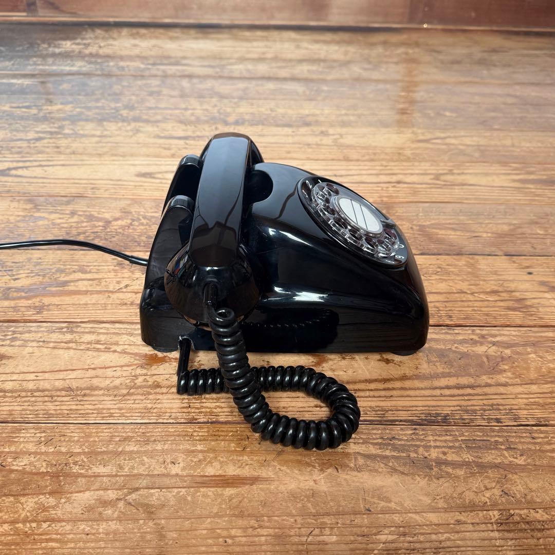 黒電話 昭和 電話 レトロ ダイヤル 電電公社 ビンテージ 通信 アンティーク