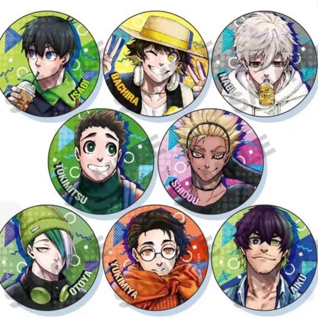 ブルーロック　ホログラム　ツリビレ　メタル　私服　缶バッジ　中国再販