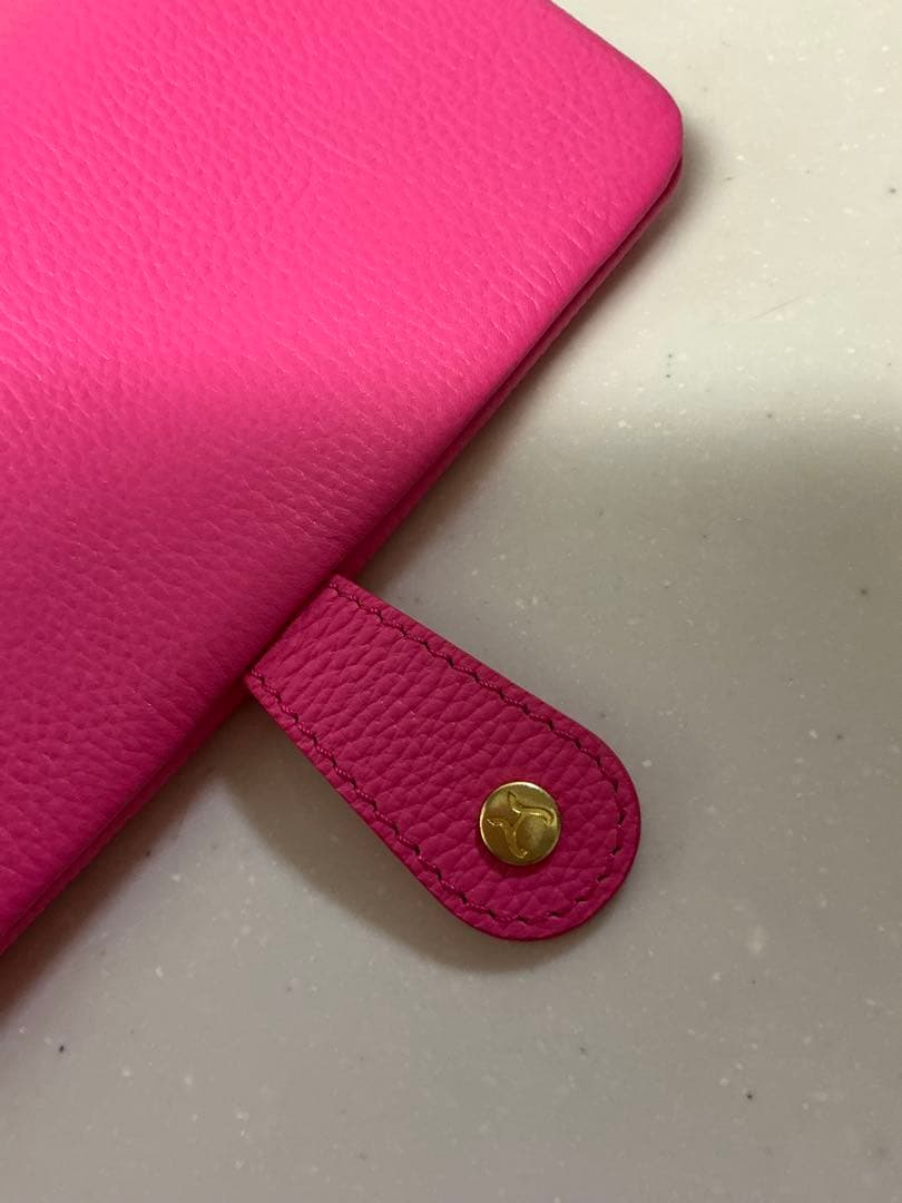 【新品未使用】HUKURO ペンケース 限定ピンク 牛革 本革 レザー