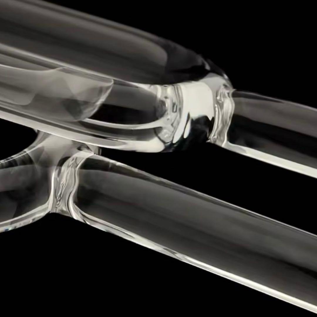 クリスタル 音叉 直径10mm 全長24cm ヒーリング 癒し リラクゼーション