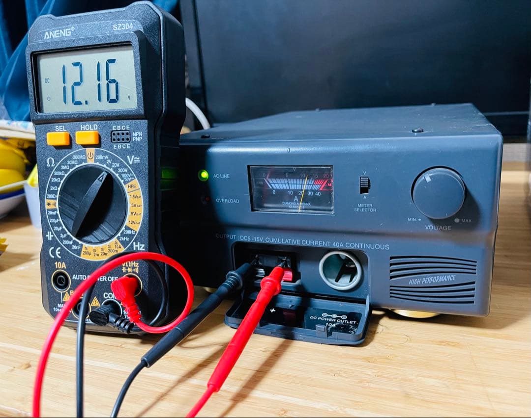 第一電波工業　直流安定化電源　GZV4000