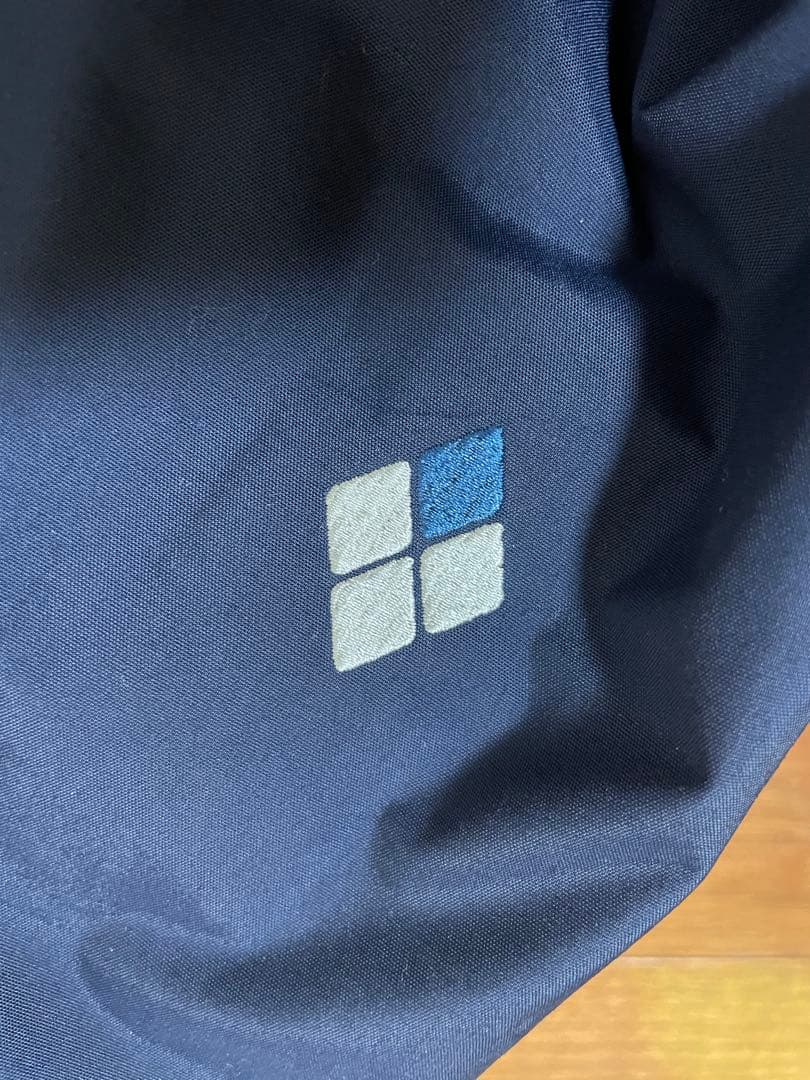 モンベル　パウダーステップジャケット/パンツ　160サイズ　ネイビー/イエロー