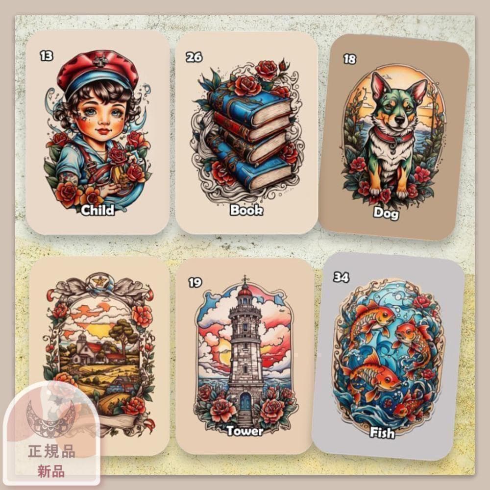 【正規品ルノルマンカード】レトロキュート✨初期コンピュータグラフィックススタイル