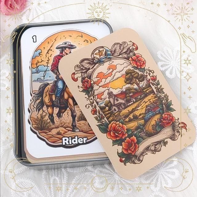 【正規品ルノルマンカード】レトロキュート✨初期コンピュータグラフィックススタイル