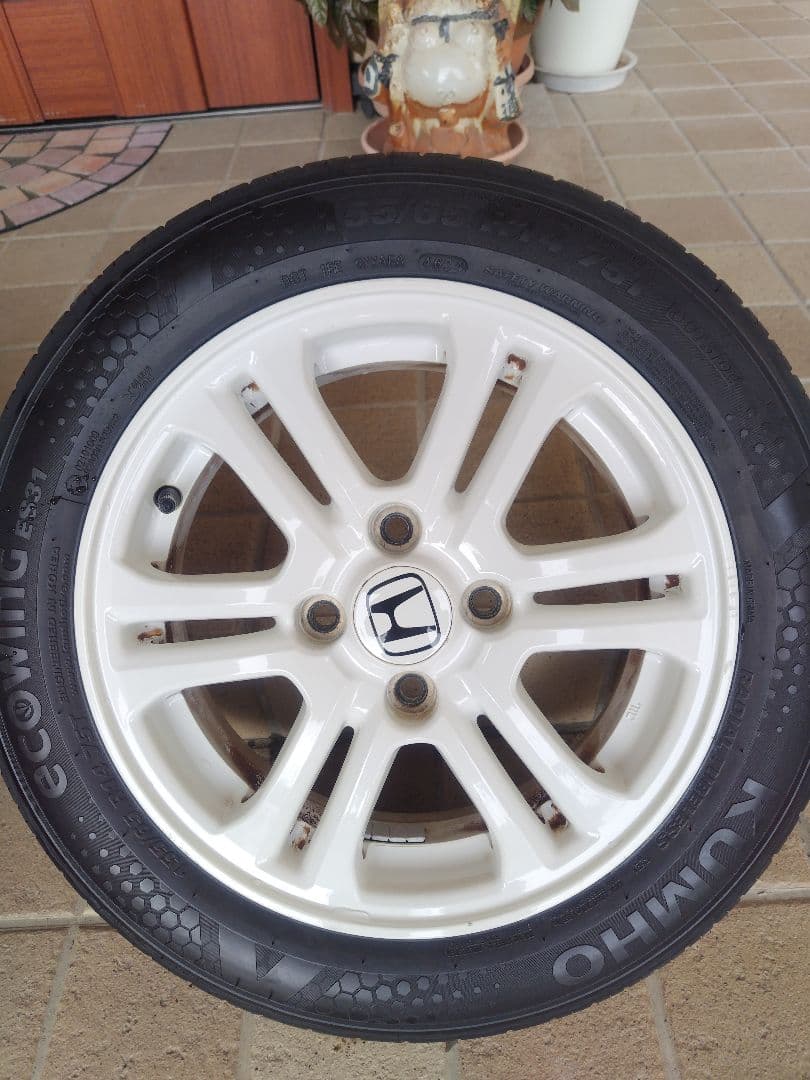 N-BOX+ JF1 純正 14インチ アルミホイール 新品タイヤ 岐阜 手渡し