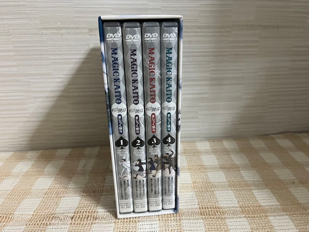 まじっく快斗 初回全4巻セット DVD セル版