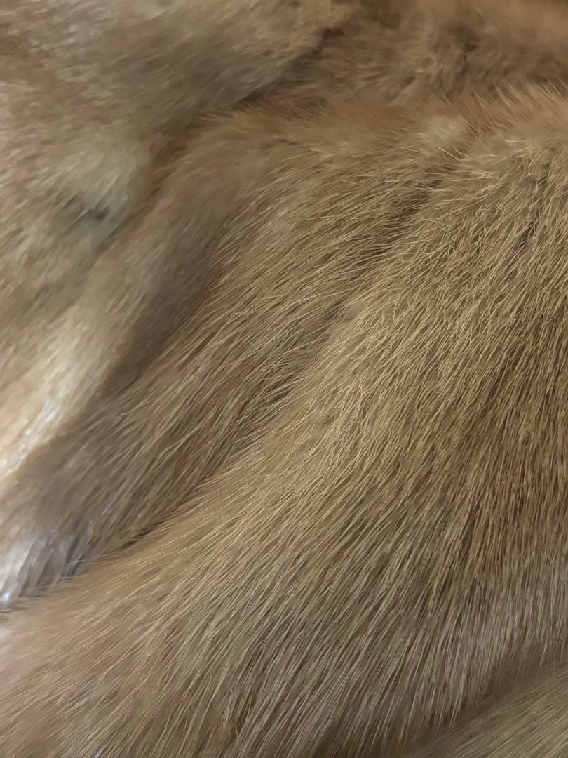 ミンクコート リアルファー ブラウン 毛皮コート