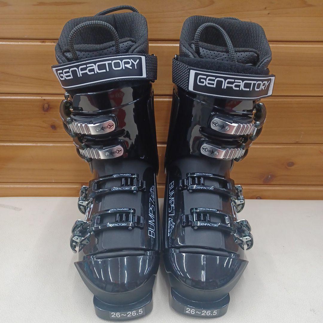 GENFACTORY BUMPS7 スキーブーツ 26-26.5 ブラック