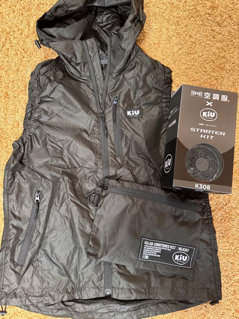 新品 kiwキウ エアコンディションドベスト スターターキットセット Mサイズ