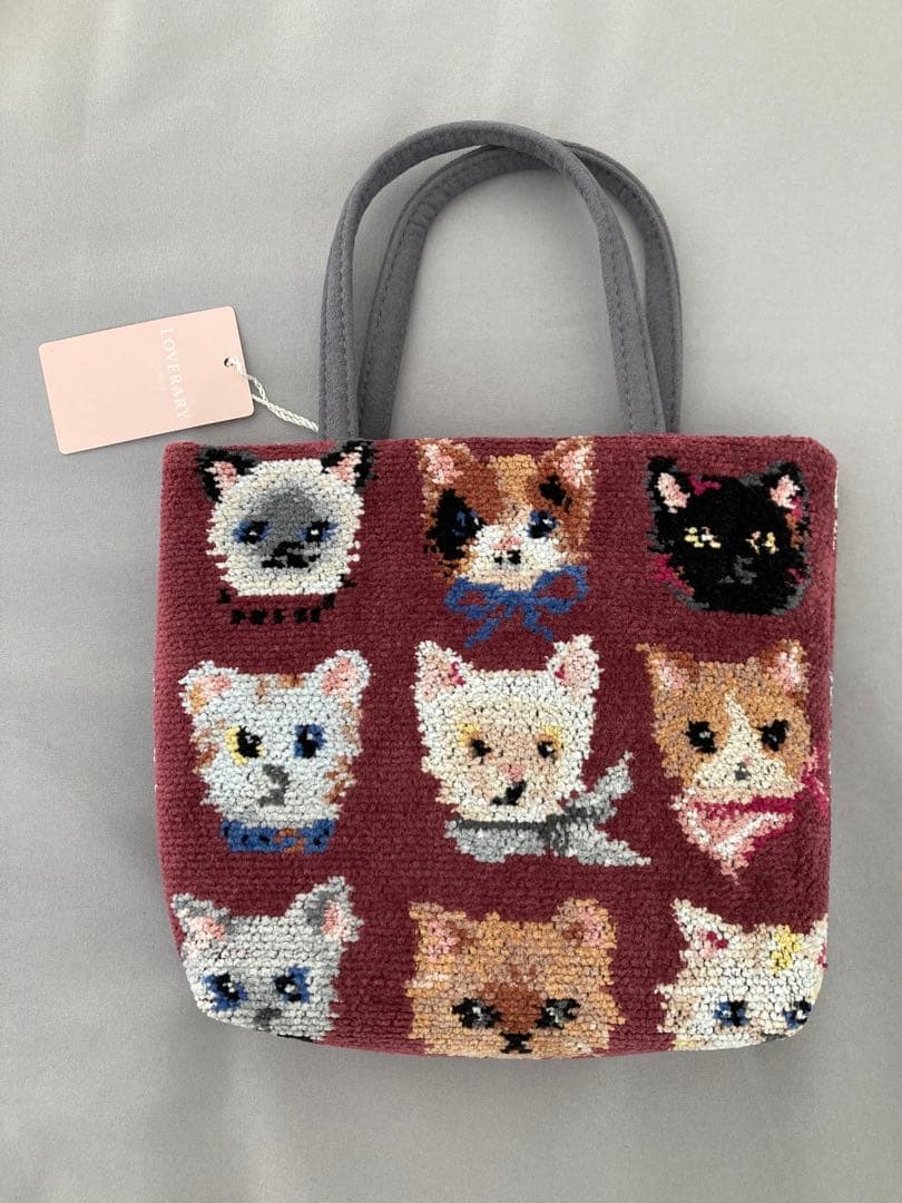 フェイラー ラブラリーキャッツ ミニバッグ