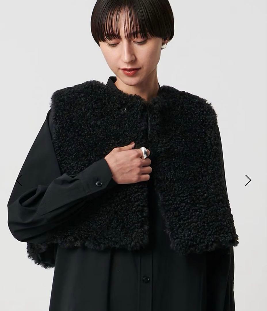 未使用HYKE/25 FAUX CROPVTクロップド ベストタグ付き新品