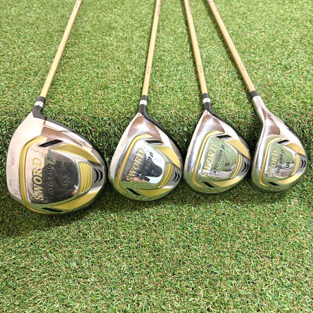 初心者おすすめ｜SWORD ATC589β メンズ　ゴルフクラブセット　12本