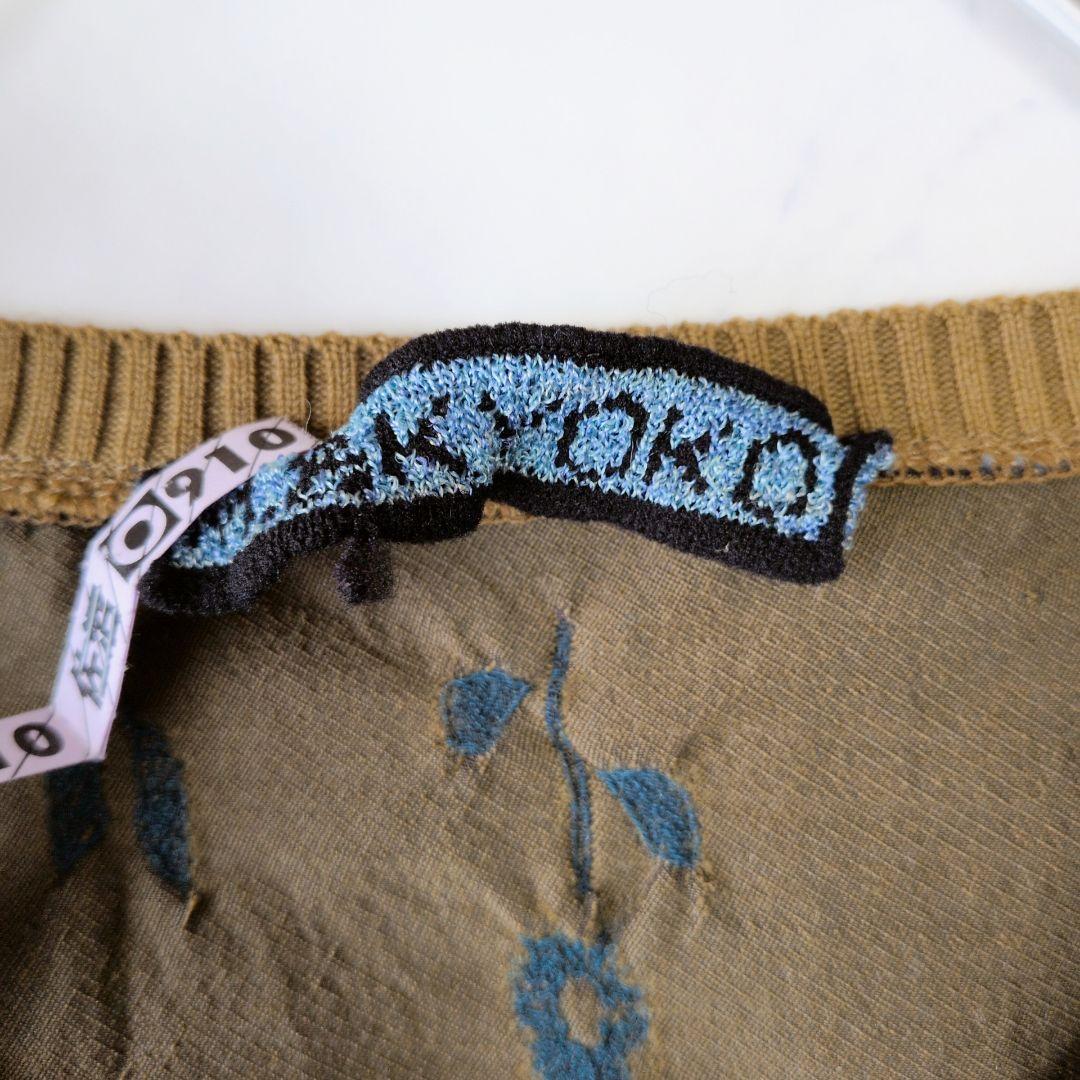 M.&KYOKO エムアンドキョウコ 佐藤繊維 ワンピース 花柄 ニット 2