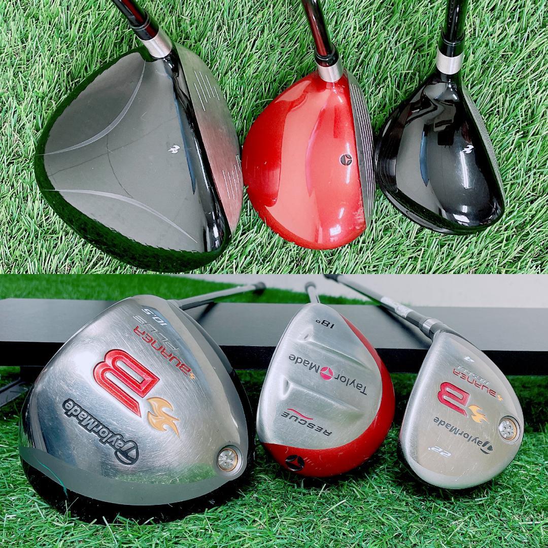 テーラーメイド BURNER PLUS メンズ ゴルフクラブ 14本　N2205