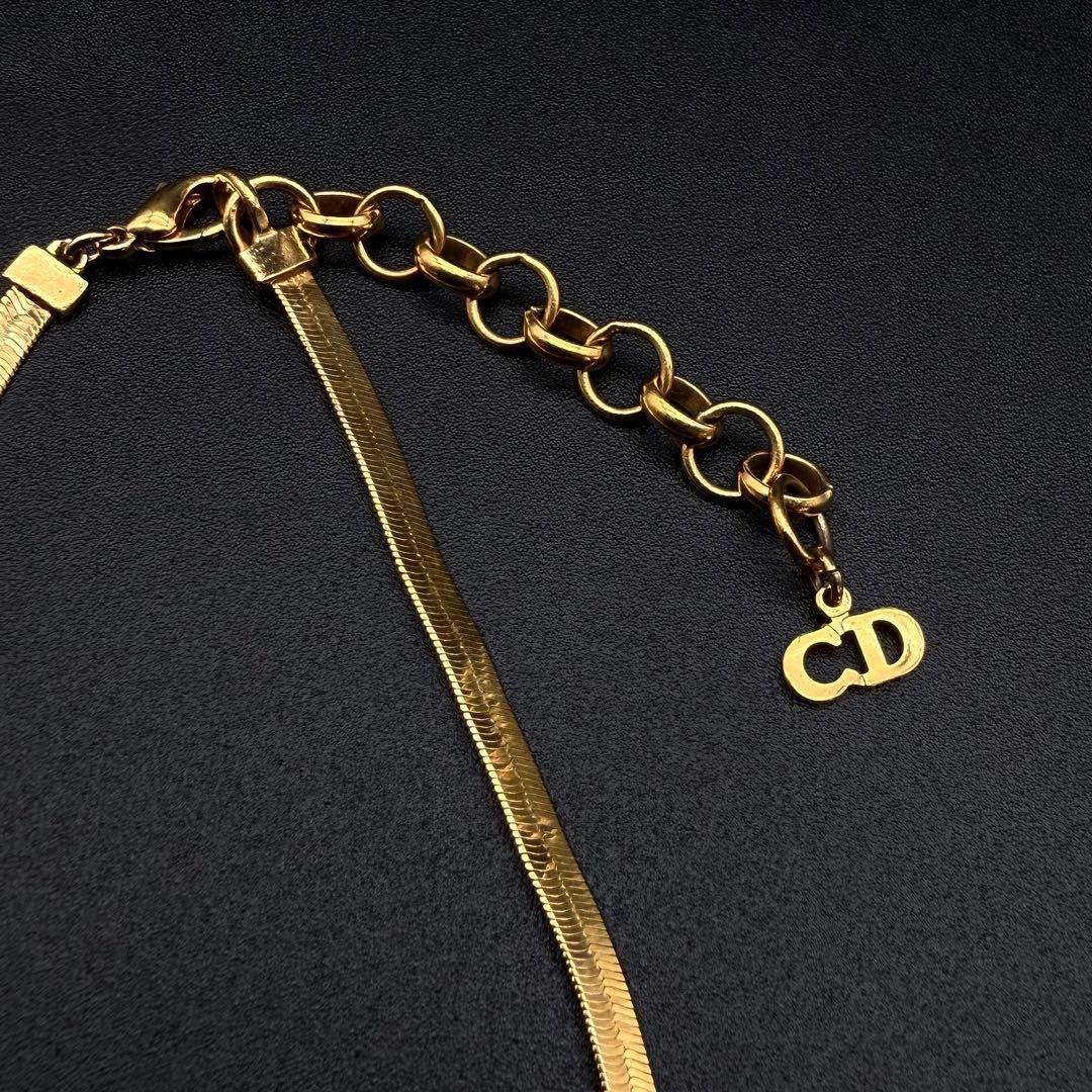 【美品】Christian Dior ディオール　リボンデザイン アンクレット