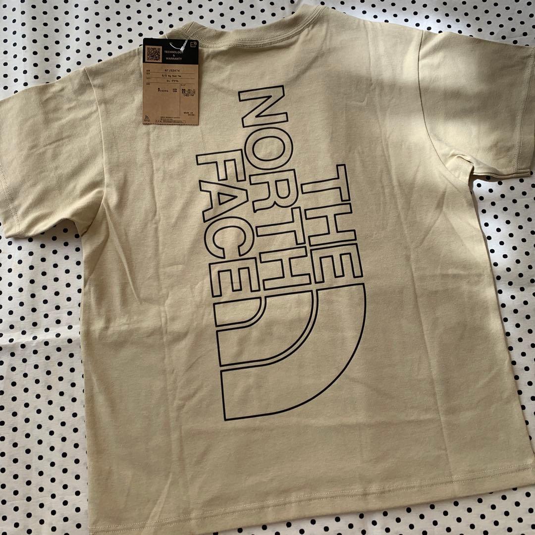ノースフェイスTシャツ　グラベルカラー　140cm ポロラルフローレンキャップ
