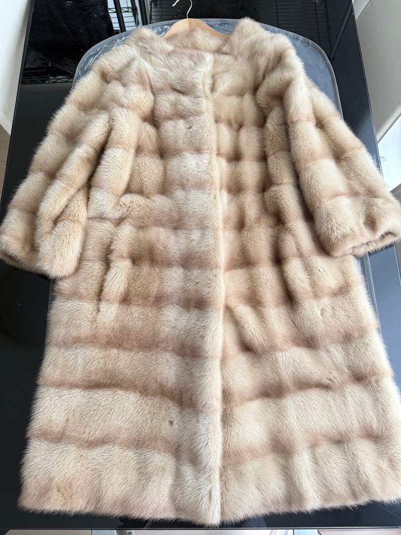 イヴサロモン YVES SALOMON METEO ミンクコート